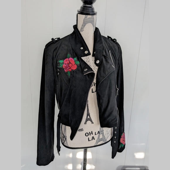 Hot Topic roses jacket - Picture 3 of 8